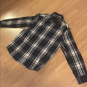 H&M casual button down shirt size Large